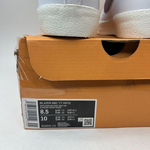 Nike Blazer Mid '77 Vintage “White Dark Beetroot” 2023 - Picture 5 of 5